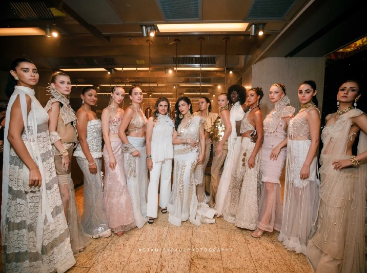 Rina Dhaka showcases latest collection at The Afra World in Dubai